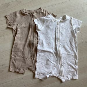H&M Baby Zipper Bodysuit 9 Months
